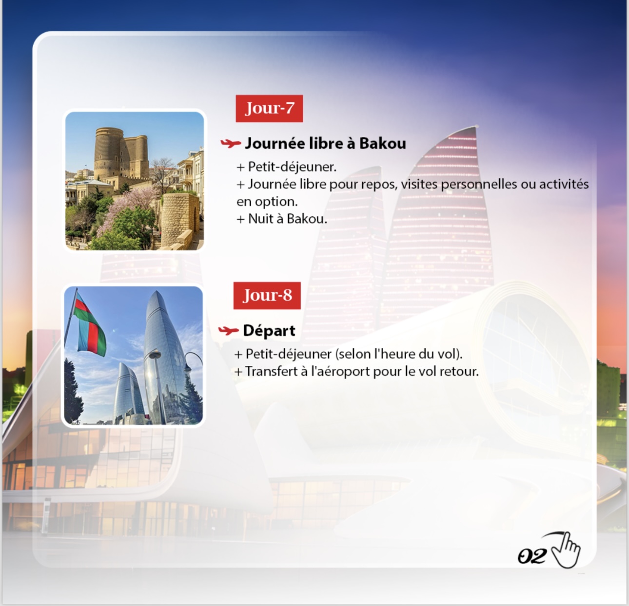 L'ÉCLAT DU CAUCASE  Bakou & Gabala 5