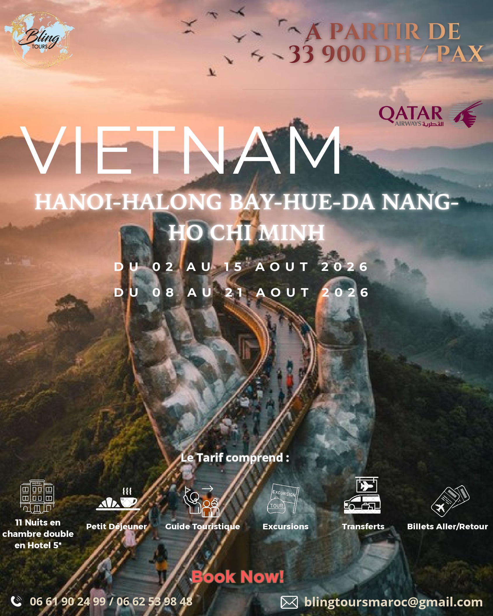Découverte du Vietnam