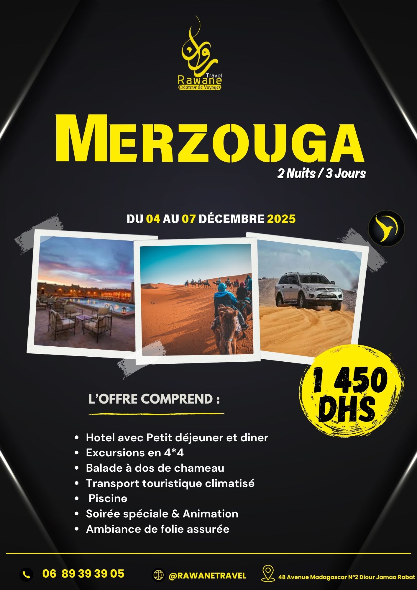 Escapade Merzouga Le désert autrement