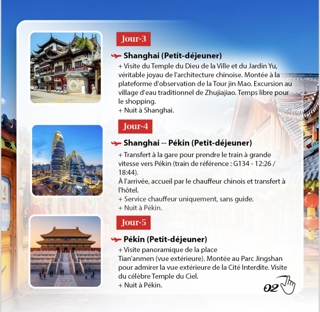 VOYAGE IMPÉRIAL Shanghai → an'Xi → Luoyang → Pékin 3