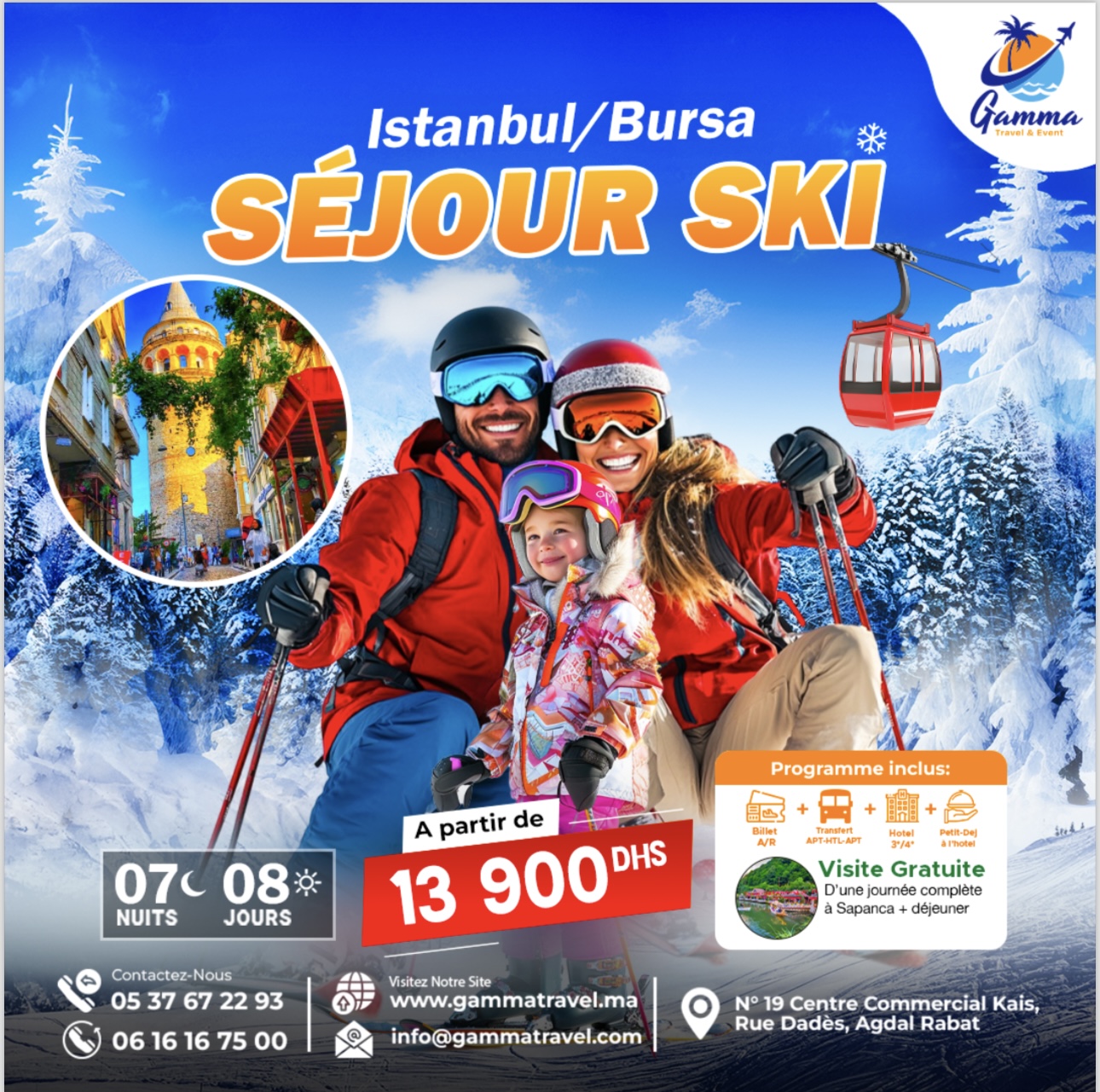 Istanbul/Bursa SÉJOUR SKI 1