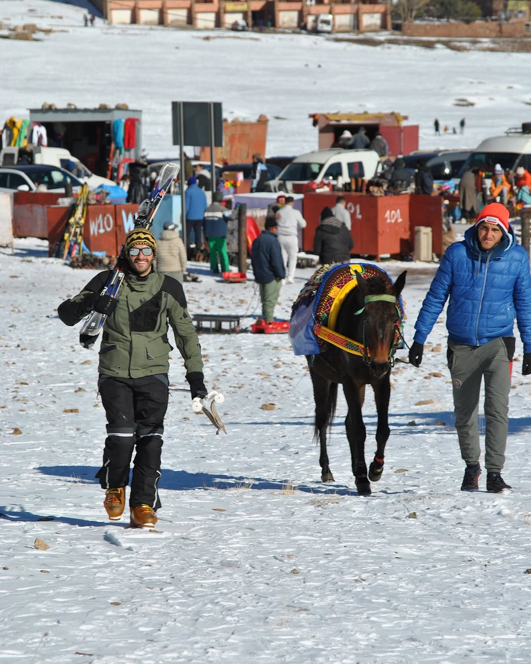 Aventure Blanche ❄️☃️ :Oukaïmeden - Ourika - Imlil - Marrakech 2