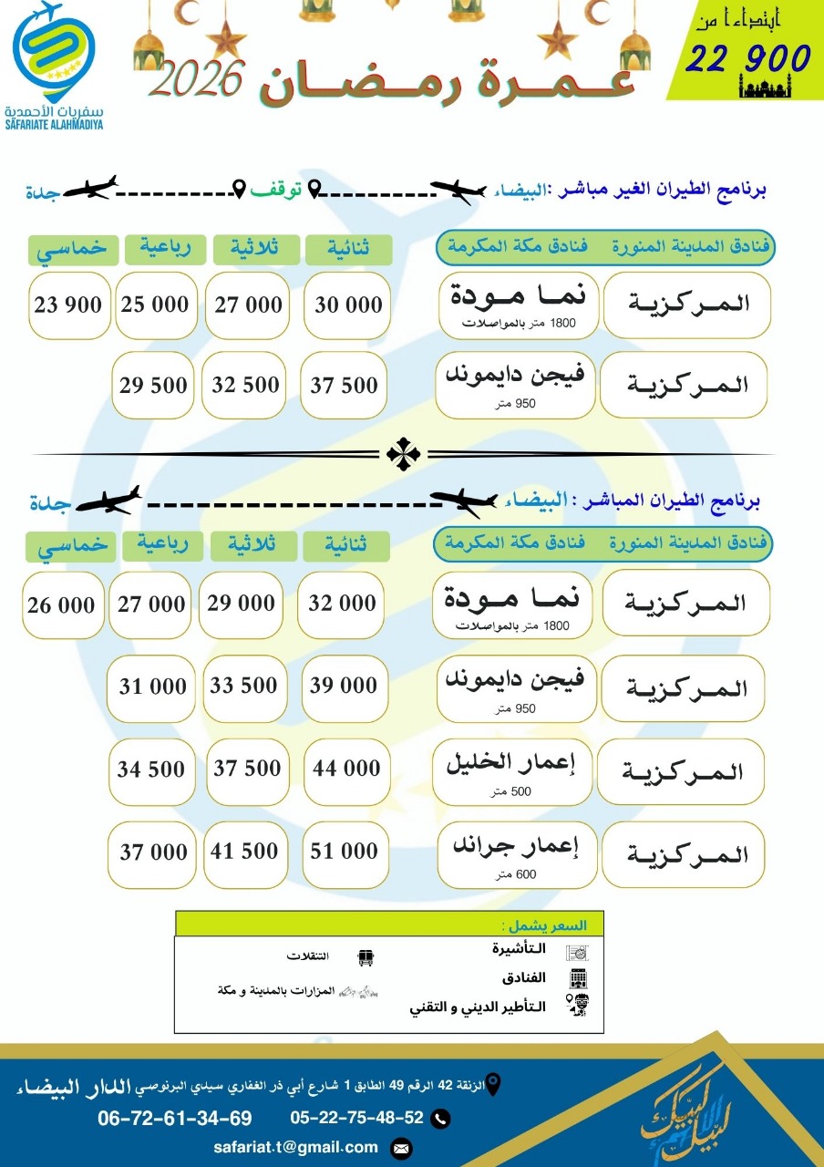 عمرة رمضان 1447