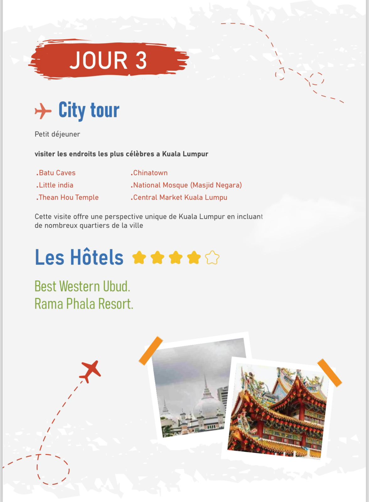 Offre : Circuit Malaisie & Bali – 15 jours / 13 nuits 5