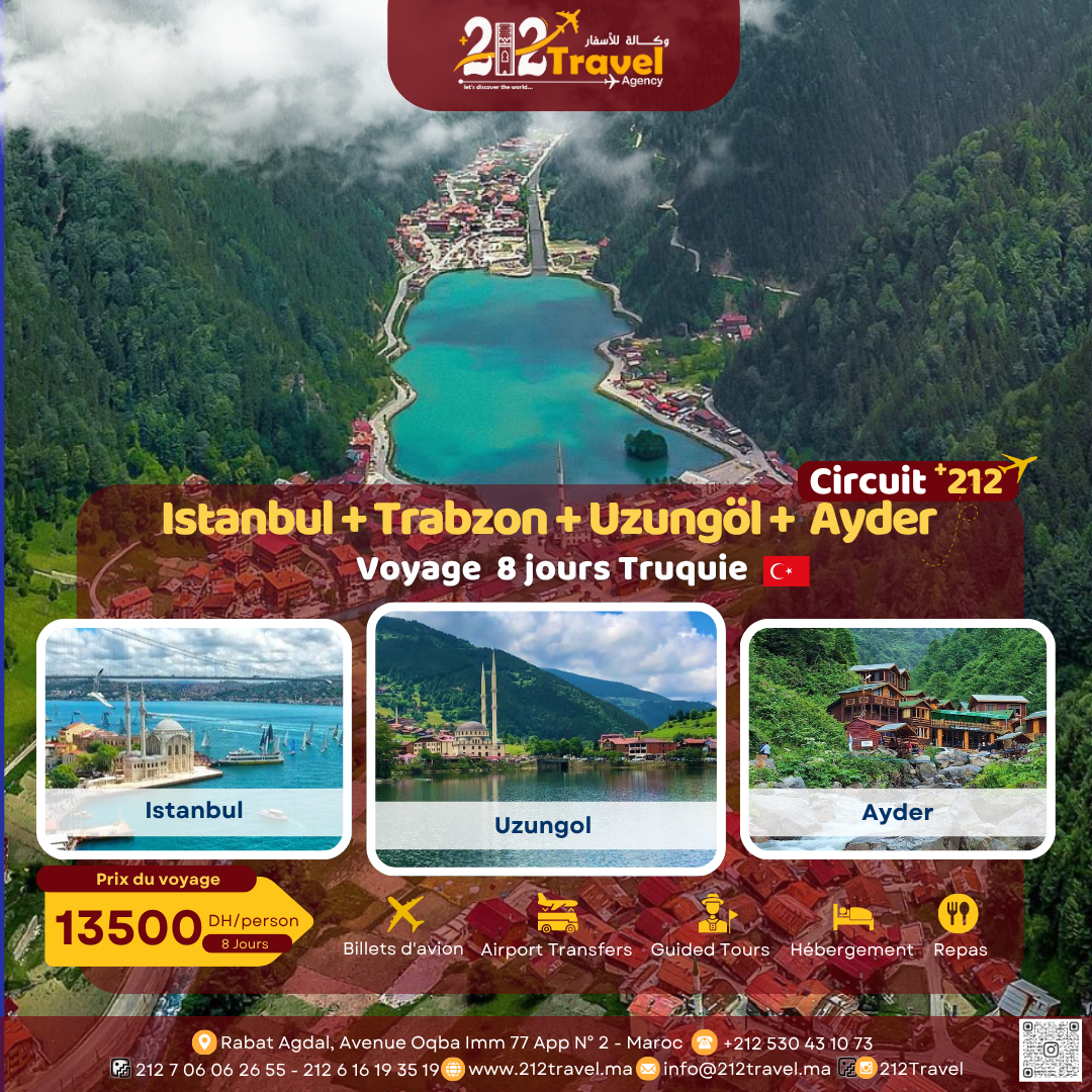 Circuit d’ Nord de la Turque à Trabzon