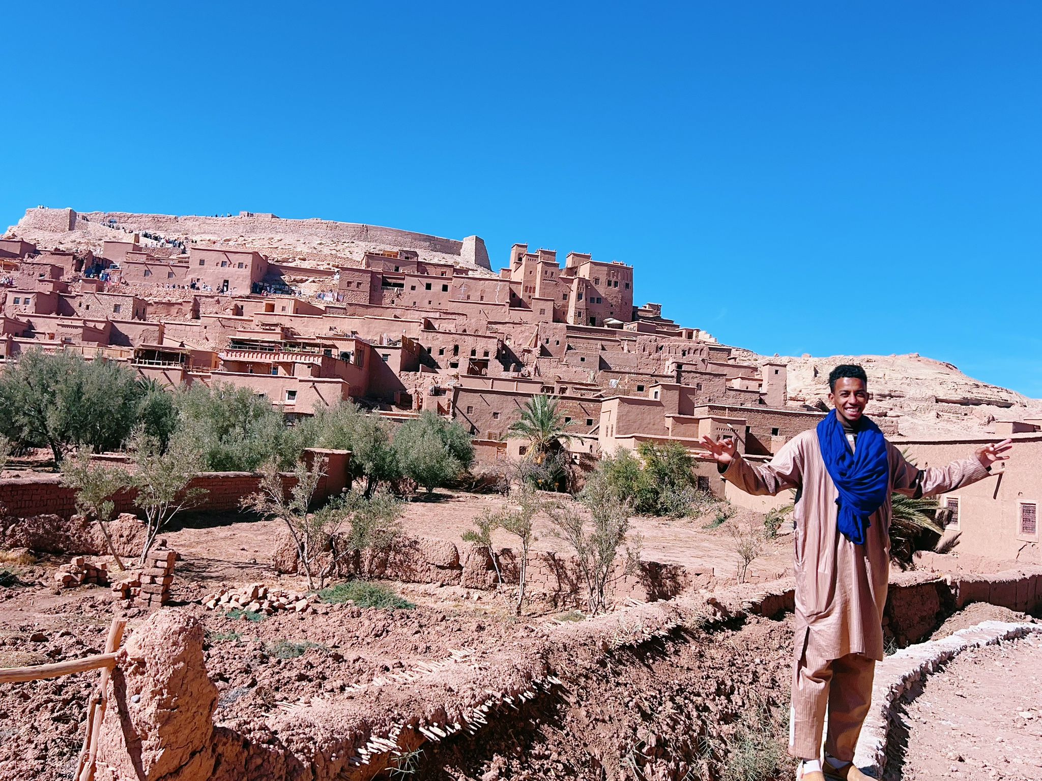 🏜️ Excursion de 2 jours de Marrakech au désert de Zagora via le village d’Aït Ben HaddouMarrakech – Village d’Aït Ben Haddou – Désert de Zagora 1