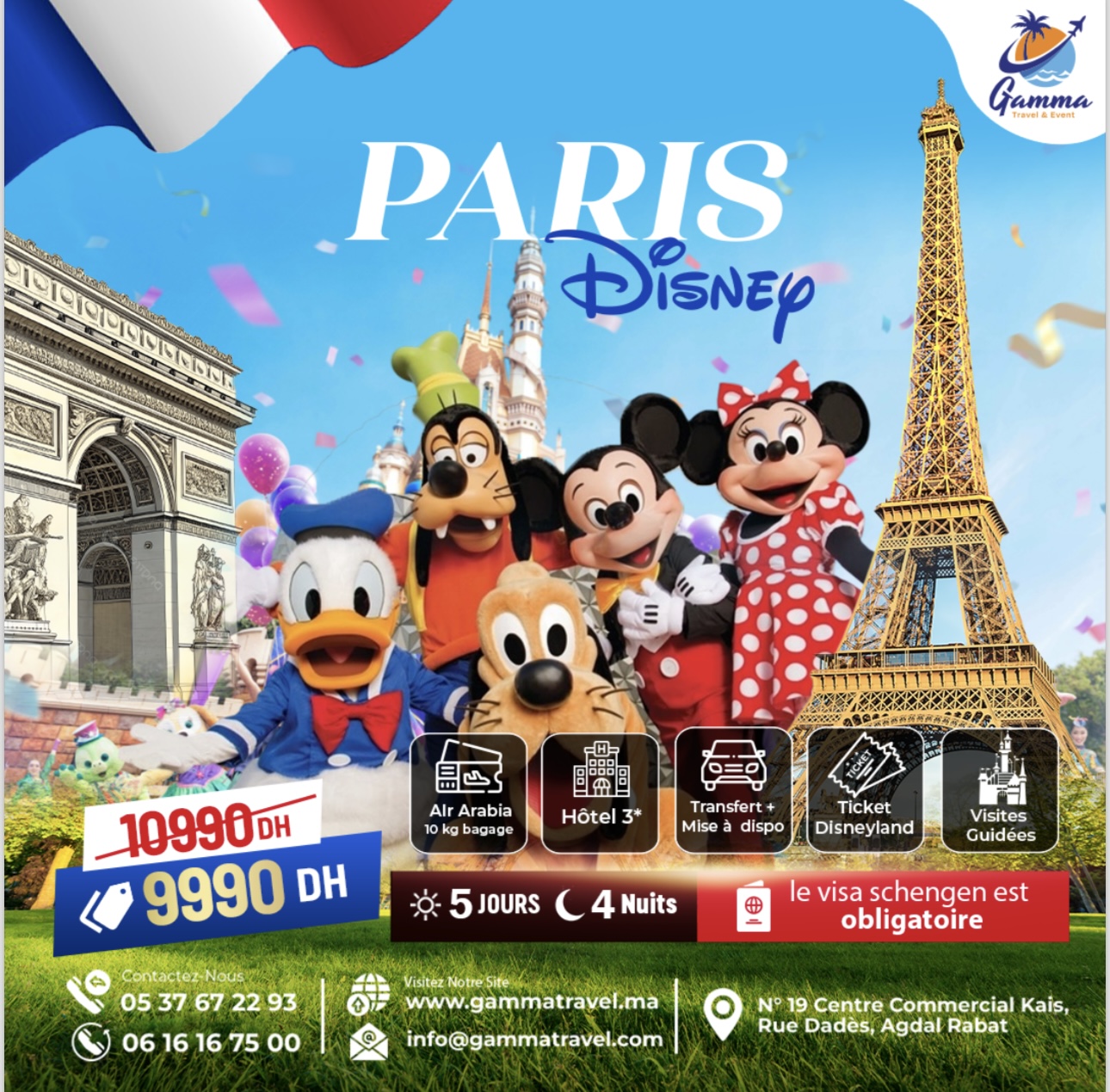 ✨ Voyage Paris & Disneyland – Spécial Vacances Scolaires ✨ 1