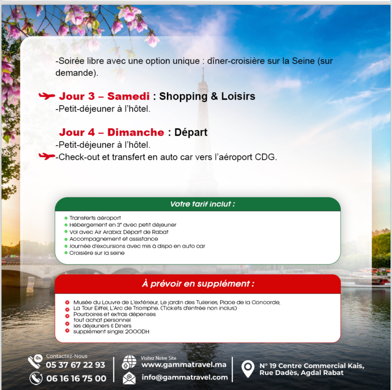 Paris  Special Vacances Eid Al Fitr 3