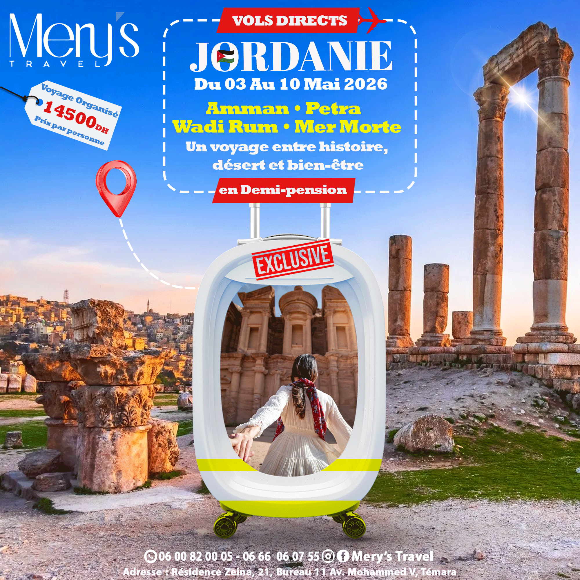 Voyage organisé Jordanie 🇯🇴