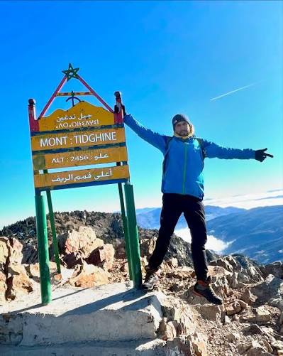 ينظم نادي أدرينالين  جولة استكشافية إلى قمة جبل تدغين أعلى قمة بجبال الريف 2