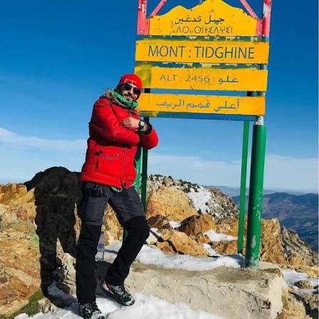 ينظم نادي أدرينالين  جولة استكشافية إلى قمة جبل تدغين أعلى قمة بجبال الريف 4
