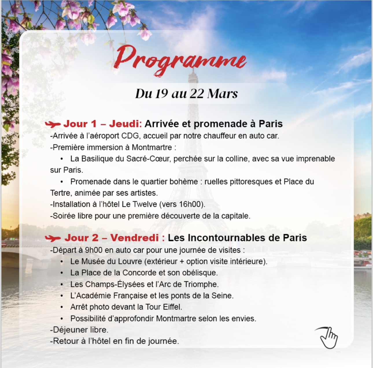 Paris Special Vacanses Eid Al Fitr 2