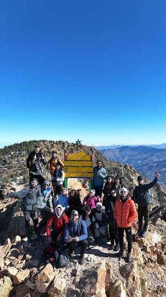 ينظم نادي أدرينالين  جولة استكشافية إلى قمة جبل تدغين أعلى قمة بجبال الريف