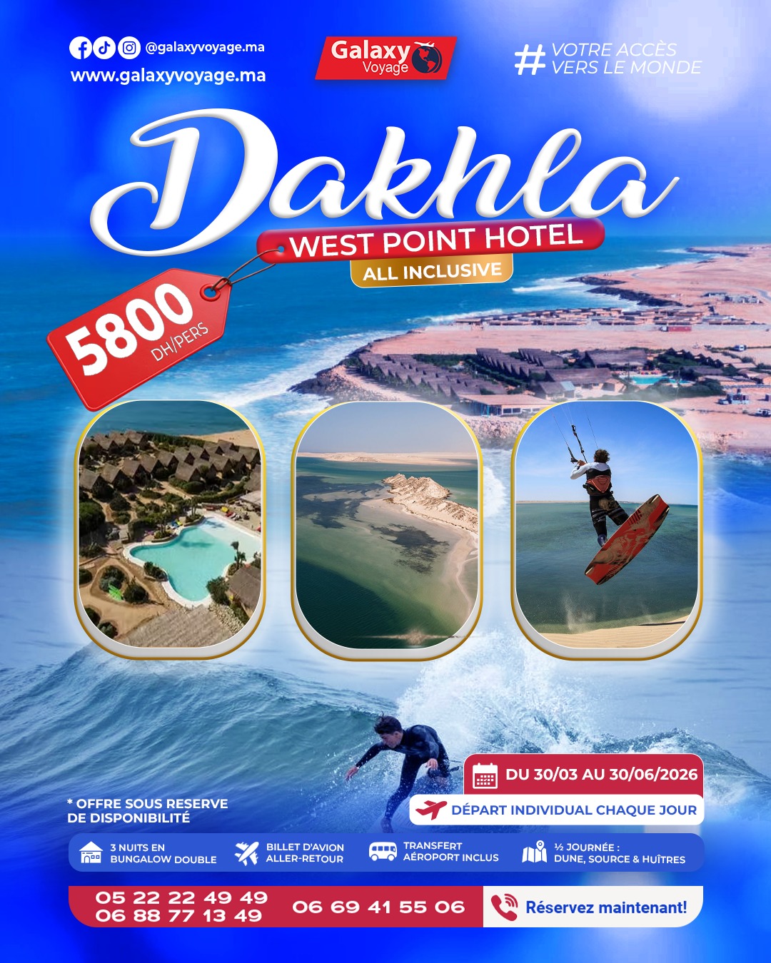 Séjour All Inclusive à Dakhla : Évasion entre Lagune, Dunes & Océan 4
